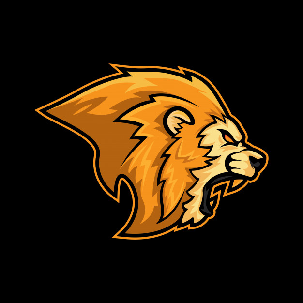 626x626 Angry Lion Roar Logo Mascot Vector Premium Download