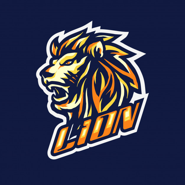 626x626 Angry Lion Sport Mascot Logo Vector Premium Download