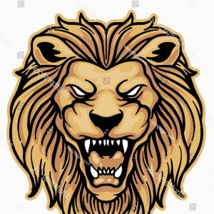 300x300 Stock Illustration Angry Lion Head Vector Illustration Hoodamathrun