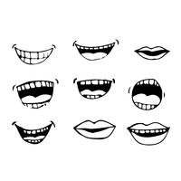 200x200 Cartoon Mouth Free Vector Art