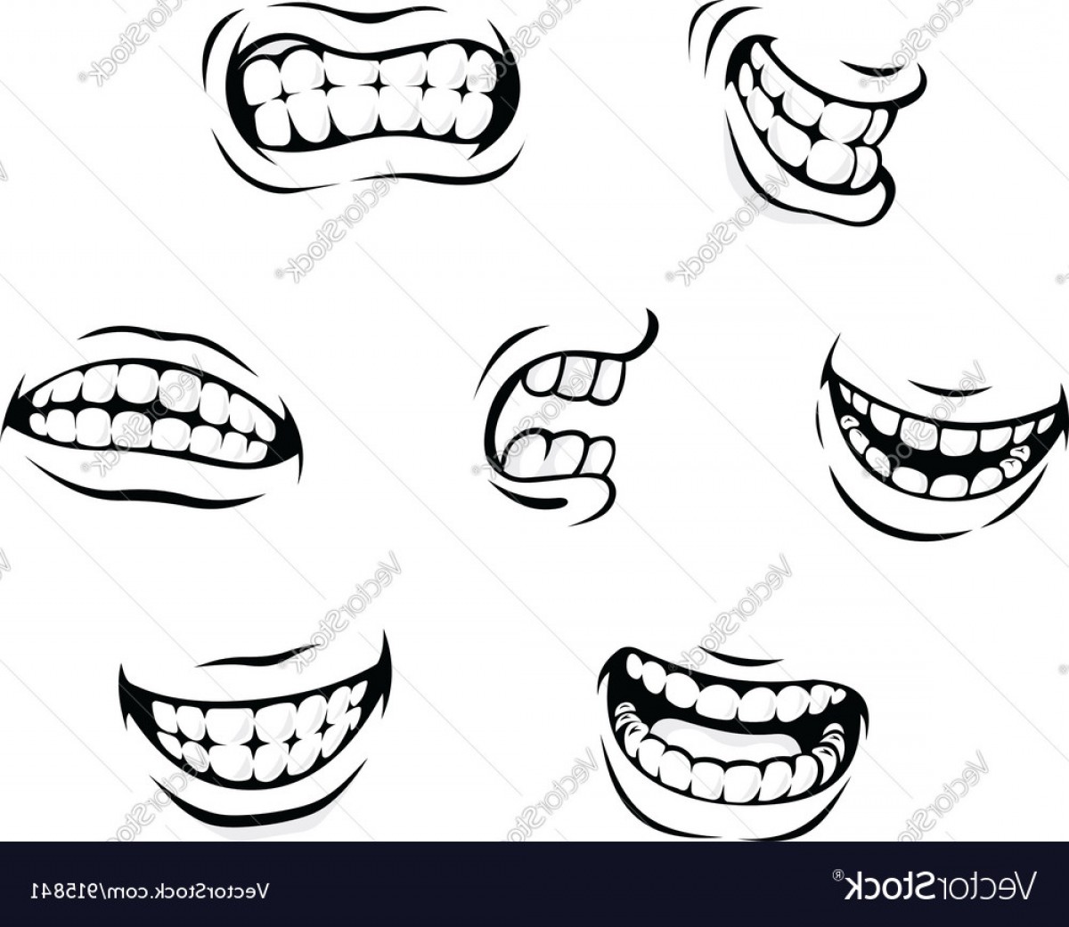 Angry Mouth Vector at Vectorified.com | Collection of Angry Mouth