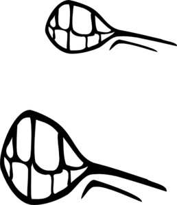 258x299 Angry Mouth Clip Art