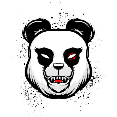 400x400 Angry Panda T Shirt Design Tshirt Factory