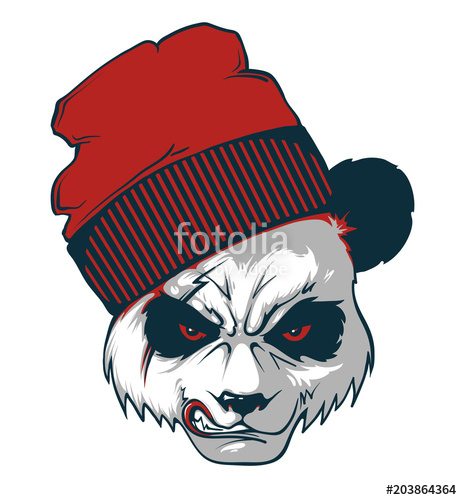 462x500 Angry Panda Stock Image And Royalty Free Vector On Fotolia