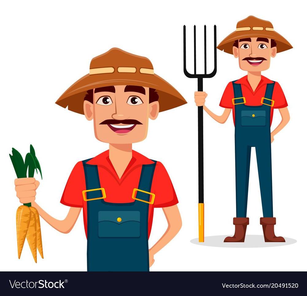 1000x963 Unique Angry Farmer Cartoon Vector Photos Vector Images Design