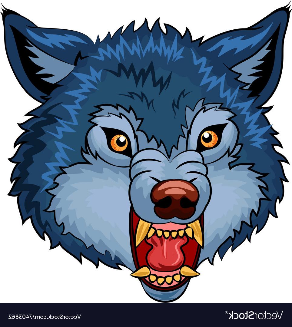964x1080 Hd Angry Wolf Cartoon Vector Library Free Vector Art, Images
