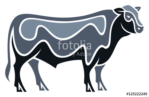 500x327 Stylized Bull