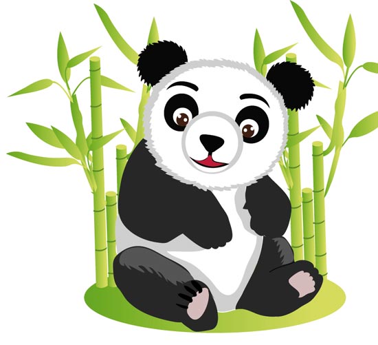 550x501 Jungle Animals Cartoon Vectors