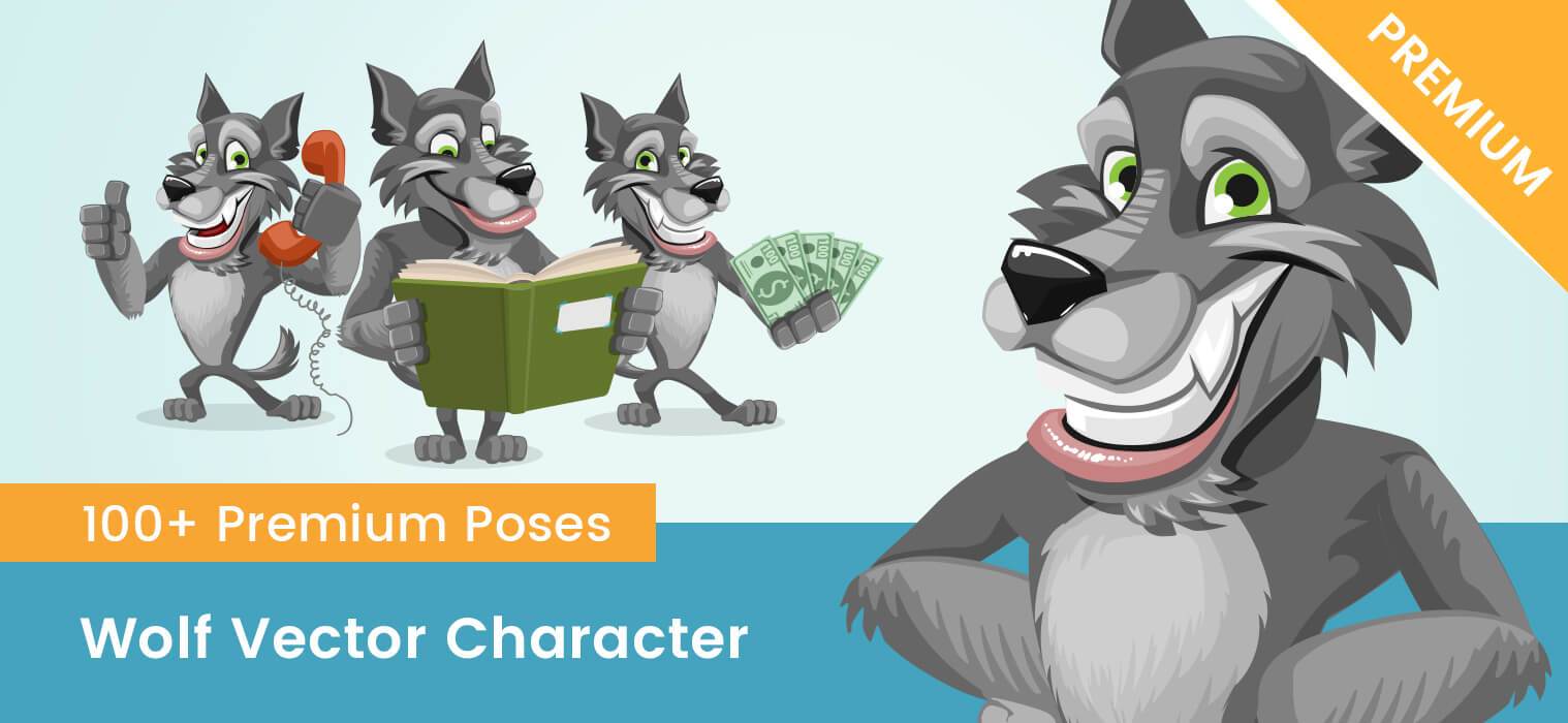 1518x700 Animal Vector Characters