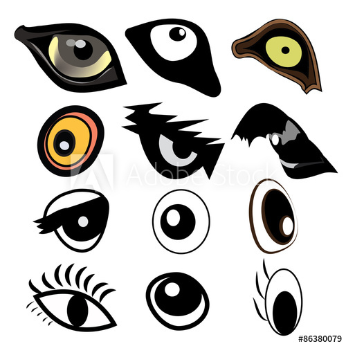 Animal Eyes Set 500x500 Animal Eyes Set