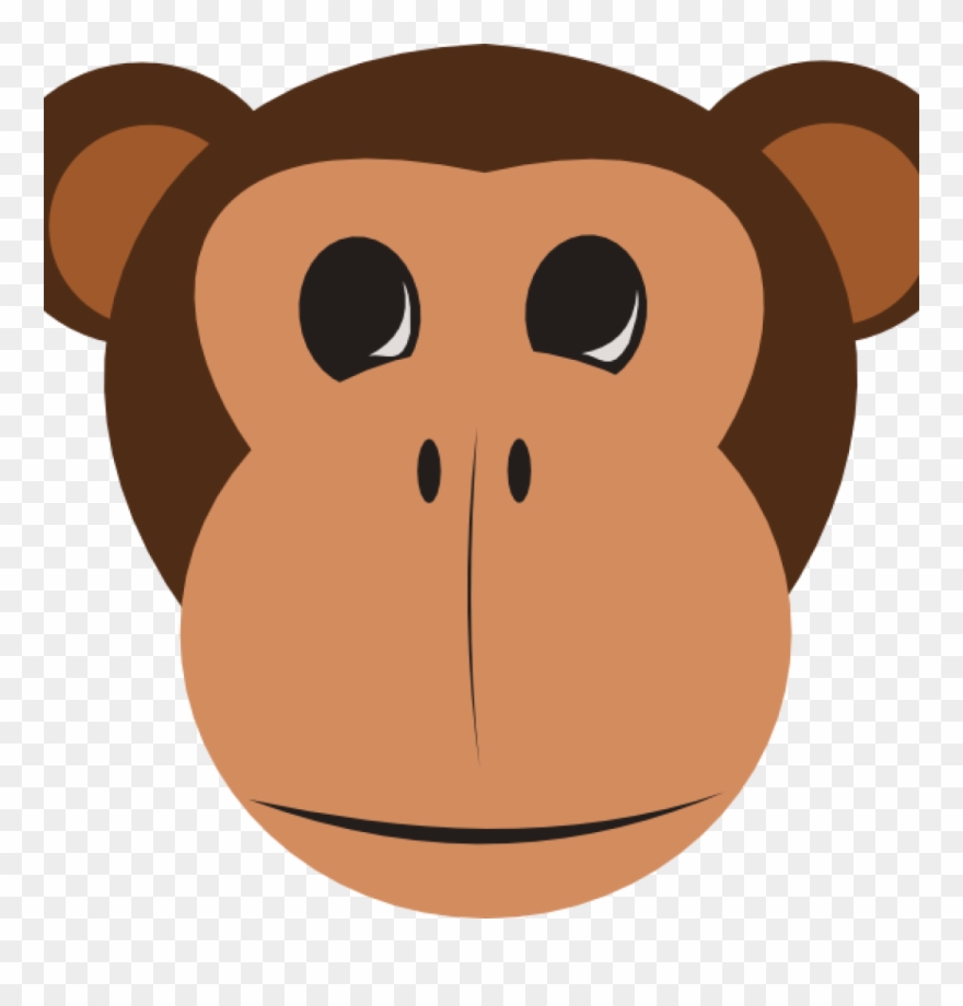 880x920 Monkey Face Clipart Monkey Face Clip Art At Clker Vector