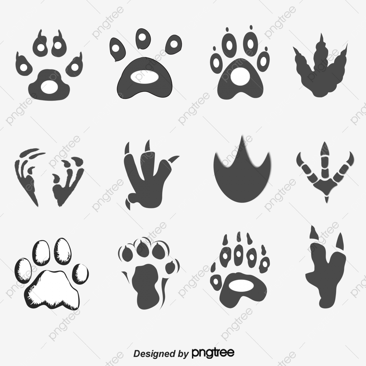 Vector Footprints, Animal Footprints, Vector, Footprint Png 1200x1200 Vector Footprints, Animal Footprints, Vector, Footprint Png