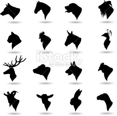 Gallery For Gt Silhouettes Of Animal Heads Things To Make 380x377 Gallery For Gt Silhouettes Of Animal Heads Things To Make
