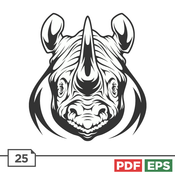 Vector Clipart Animals Animal Heads 600x600 Vector Clipart Animals Animal Heads