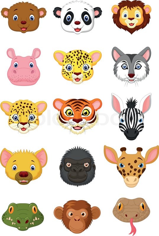 Vector Illustration Of Wild Animal Stock Vector Colourbox 538x800 Vector Illustration Of Wild Animal Stock Vector Colourbox