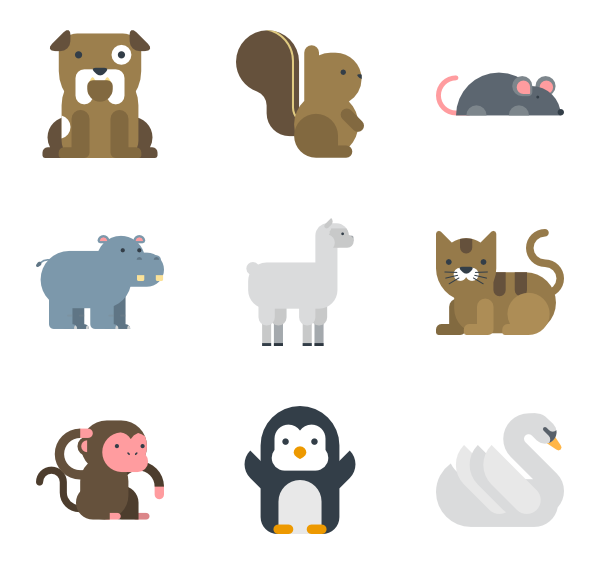600x564 Wild Animals Zoo Icon Packs