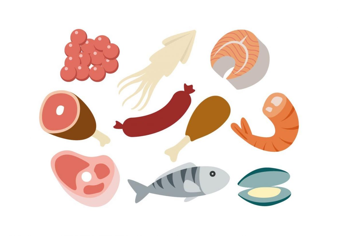 1180x826 Colorful Free Food Icon Vector