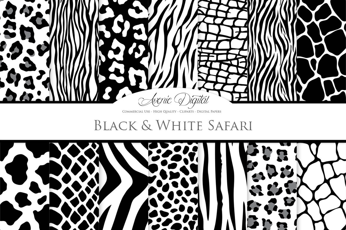 Black Animal Print Vector Patterns 1160x772 Black Animal Print Vector Patterns