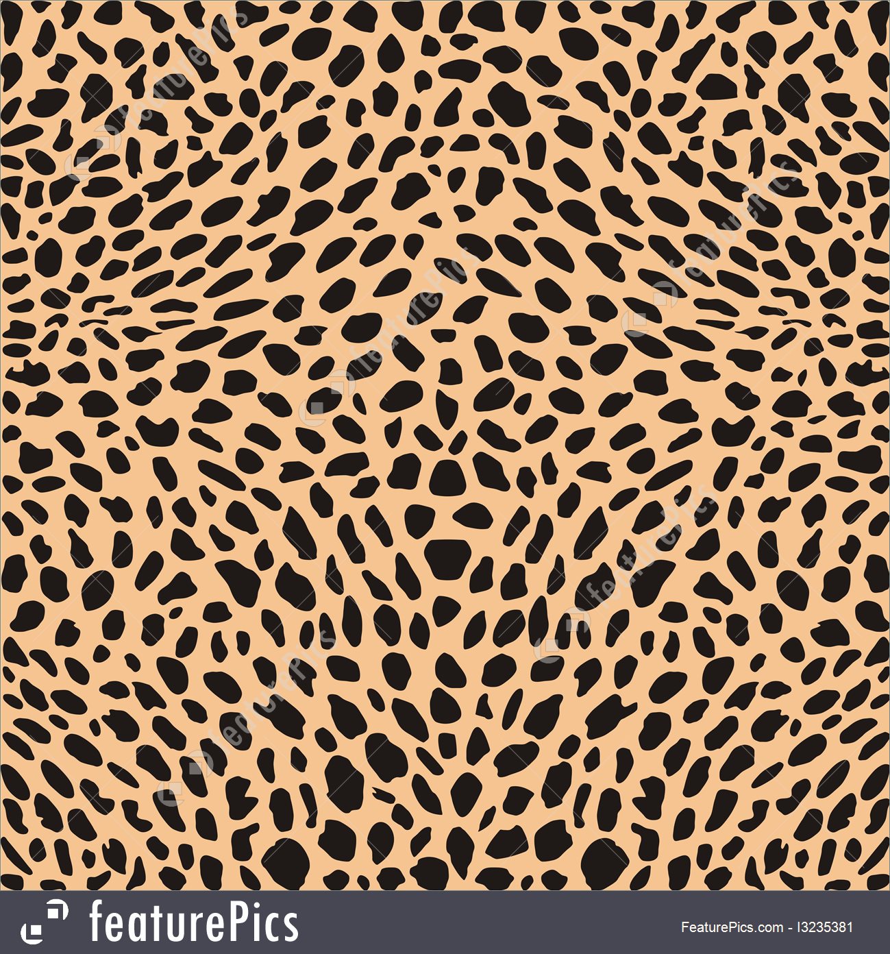 1299x1392 Illustration Of Animal Print