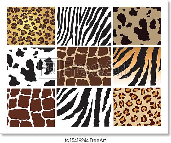 560x470 Free Art Print Of Animal Skin Vector Skin Of Animals Freeart