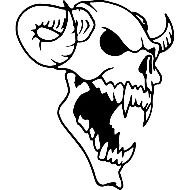 660x660 Animal Skull Free Vector