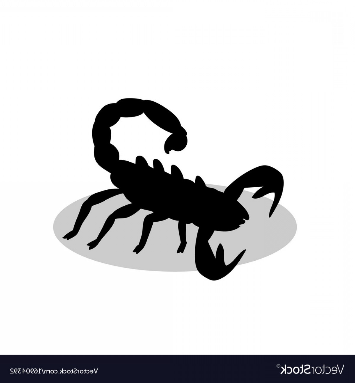 1200x1296 Scorpion Sting Black Silhouette Animal Vector Soidergi