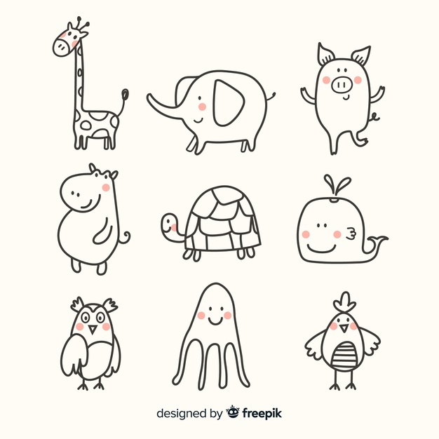 626x626 Animals Vectors, Free In Format