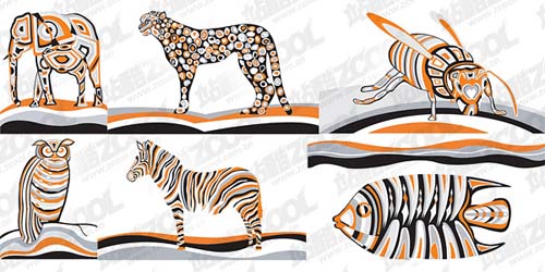 500x250 Animals Vector Diary