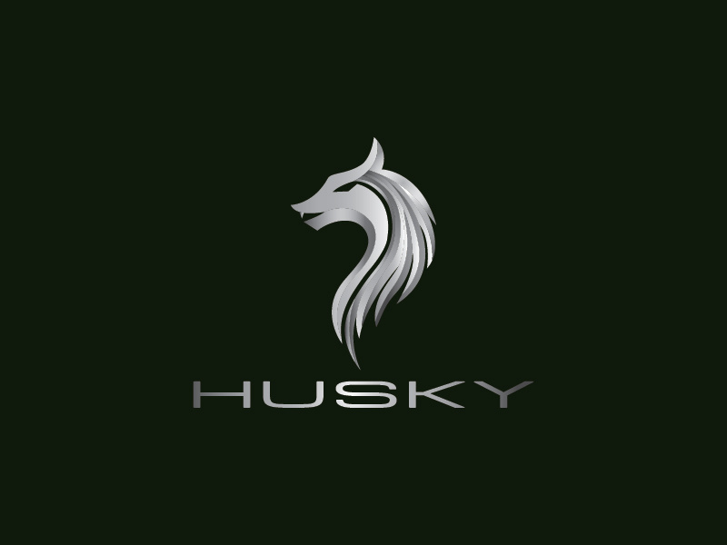 800x600 Husky Logo Design