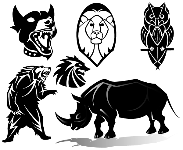 600x490 Animal Vector Art