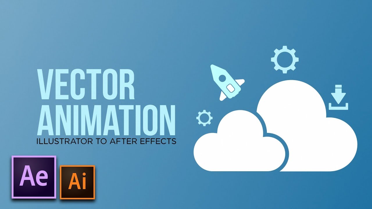 1280x720 Vector Animation After Effects To Illustrator Motion