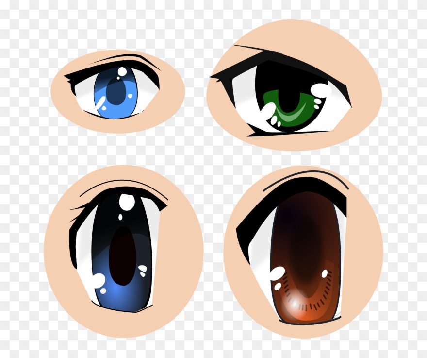 Anime Eyes Vector at Vectorified.com | Collection of Anime Eyes Vector ...