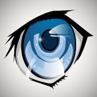 200x200 Learn To Draw An Eye In Anime Style Libre Graphics World