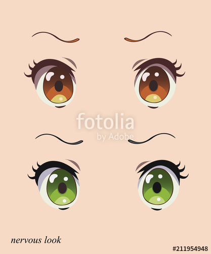 Anime Eyes Vector at Vectorified.com | Collection of Anime Eyes Vector ...