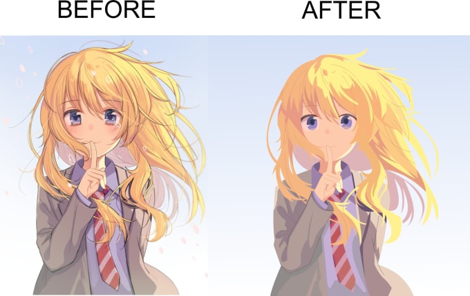 680x428 Tracing And Redraw Anime Vector