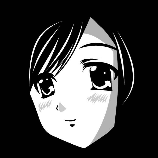 660x660 Anime Avatar Vector Graphics