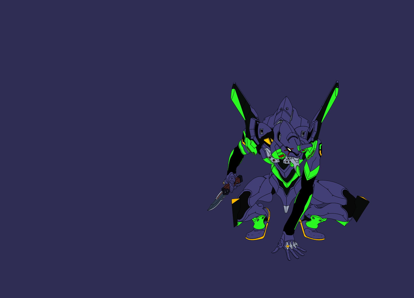 Alien Illustration, Anime, Neon Genesis Evangelion, Eva Unit 1640x1180 Alien Illustration, Anime, Neon Genesis Evangelion, Eva Unit