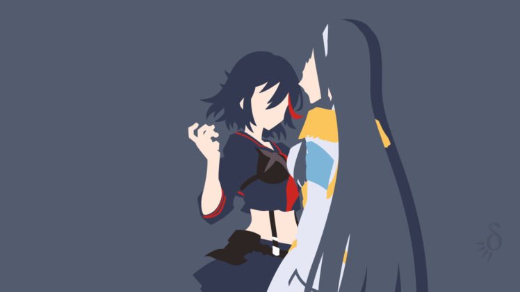 Kill La Kill, Matoi Ryuuko, Kiryuin Satsuki, Anime Vectors Hd 748x421 Kill La Kill, Matoi Ryuuko, Kiryuin Satsuki, Anime Vectors Hd