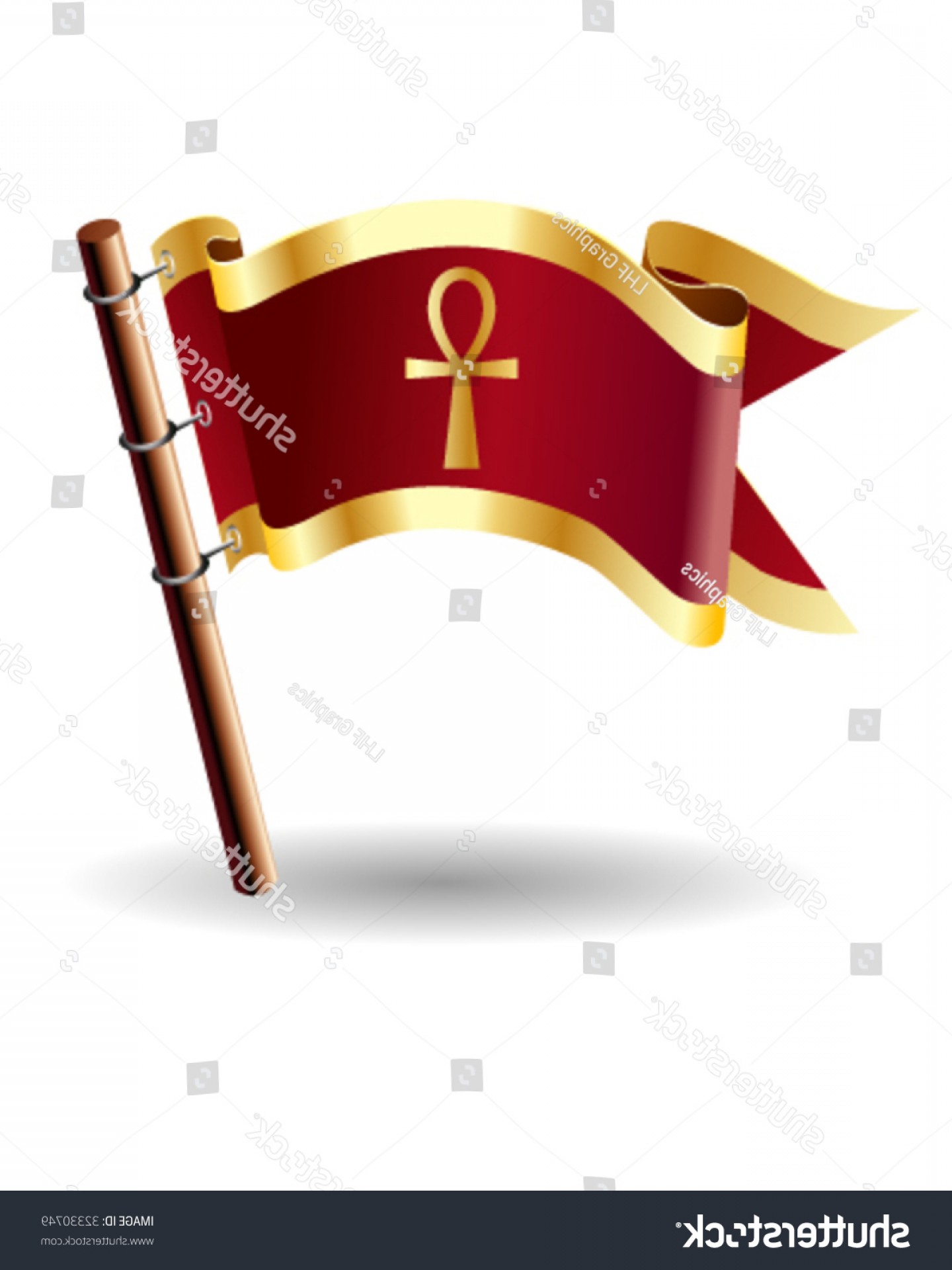 1440x1920 Ankh Spiritual Symbol On Vector Royal Handandbeak