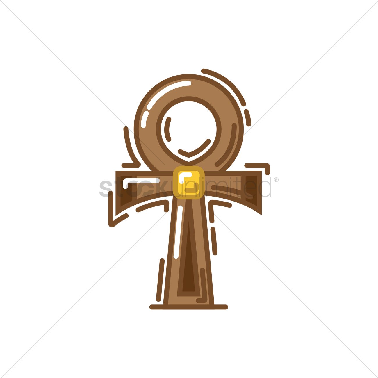 1300x1300 Ankh Vector Image