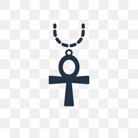 450x450 Ankh Vector Icon Isolated On Transparent Background, Ankh
