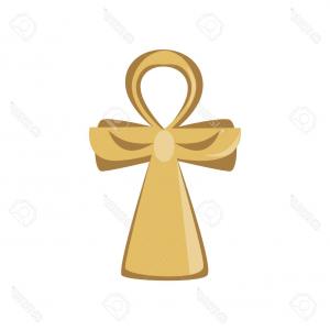 300x300 Photostock Vector Ankh Cross Religious Sign Of The Ancient Egypt