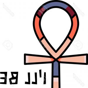 300x300 Photostock Vector The Ankh Is An Ancient Egyptian Hieroglyphic