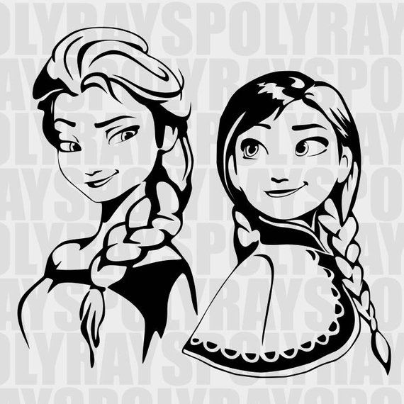 570x570 Frozen Anna Png, Elsa Stencils, Frozen Vector