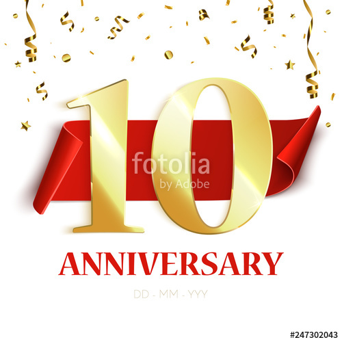 500x500 Anniversary Background Design Anniversary Celebration Vector