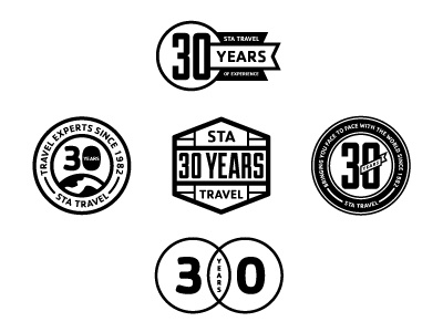 400x300 Sta Travel Anniversary Logo Creative
