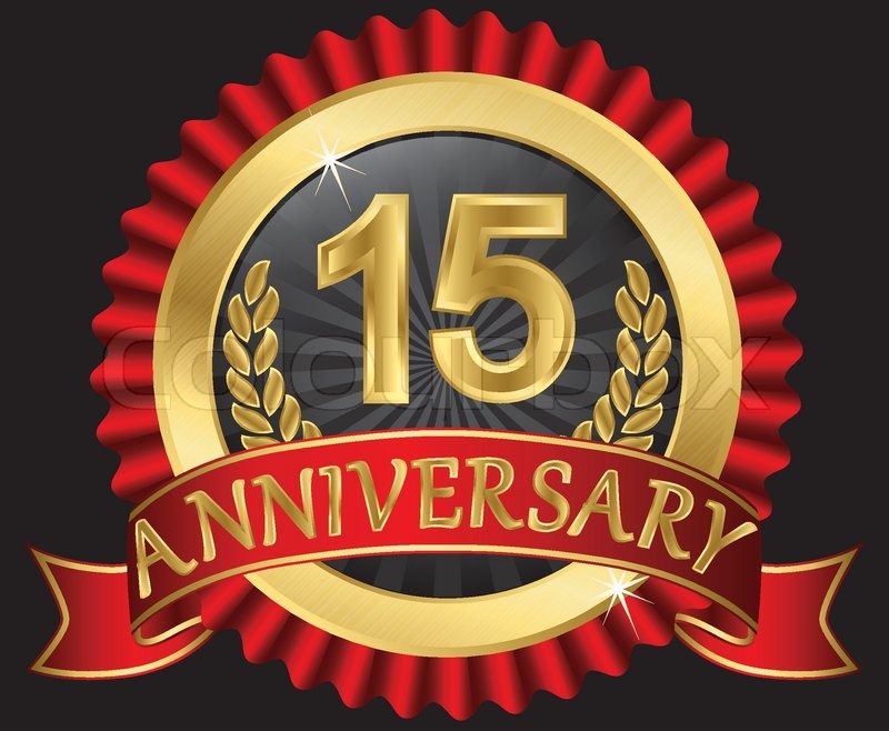 800x658 Years Anniversary Golden Label With Stock Vector Colourbox