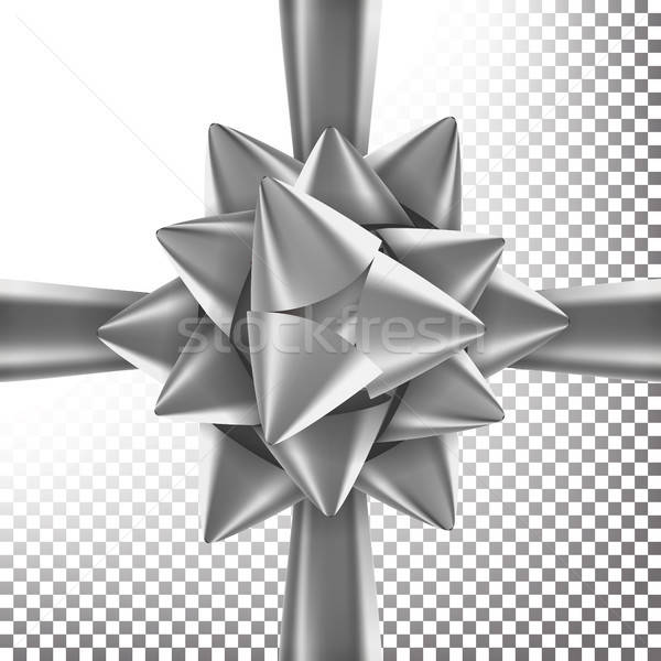 600x600 Present Bow Ribbon Vector Decoration For Birthday Gift