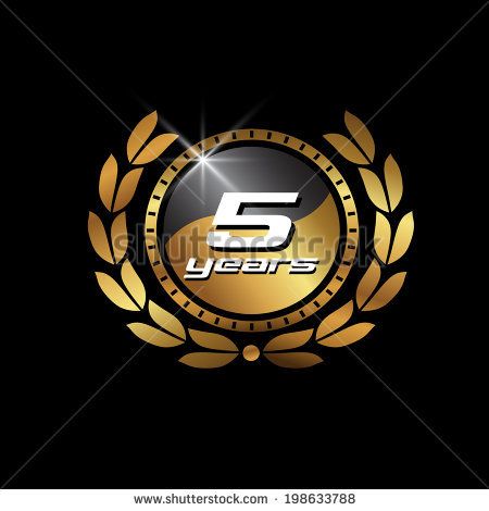 450x470 Gold Seal Years Image Concept Of Anniversary,celebration