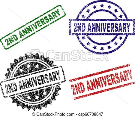 450x389 Grunge Textured Anniversary Seal Stamps Anniversary Seal